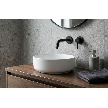 Paffoni - Umývadlová batéria LIGHT pre podomietkovú inštaláciu, čierna