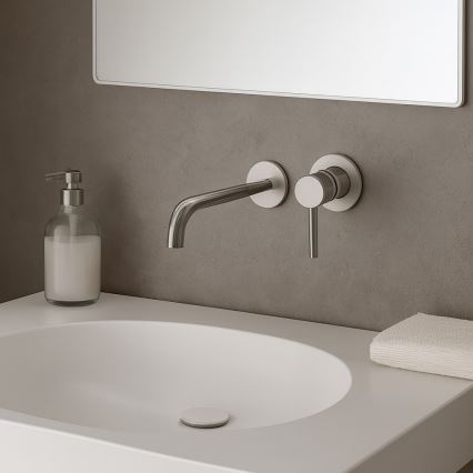 Paffoni - Umývadlová batéria pre podomietkovú inštaláciu LIGHT lesklý chróm