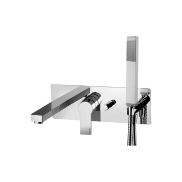 Paffoni - vaňová súprava s batériou pre podomietkovú inštaláciu TANGO v lesklom chróme