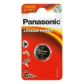 Panasonic - 1 ks Lítiová gombíková batéria CR2032 3V 220 mAh