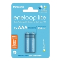 Panasonic - 2 ks Nabíjacia batéria AAA Eneloop Lite 550 mAh