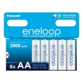 Panasonic - 8 ks Nabíjacia batéria AA Eneloop 2000 mAh