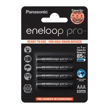 Panasonic Eneloop Pro BK-4HCDE/4BP - 4ks Nabíjacie batérie AAA Eneloop Pro NiMH/1