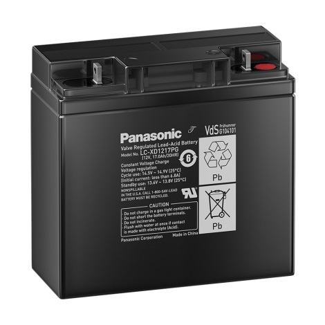 Panasonic LC-XD1217PG - Olovený akumulátor 12V/17Ah/oko M5