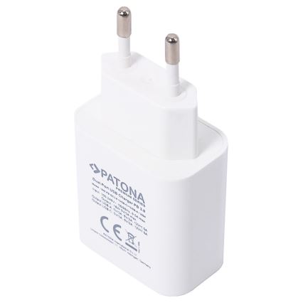 PATONA - Adaptér s USB a USB-C výstupom 18W Power delivery