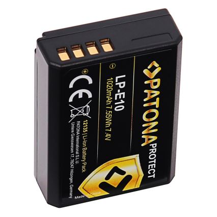 PATONA - Aku Canon LP-E10 1020mAh Li-Ion Protect