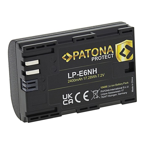 PATONA - Aku Canon LP-E6NH 2250mAh Li-Ion Protect EOS R5/R6