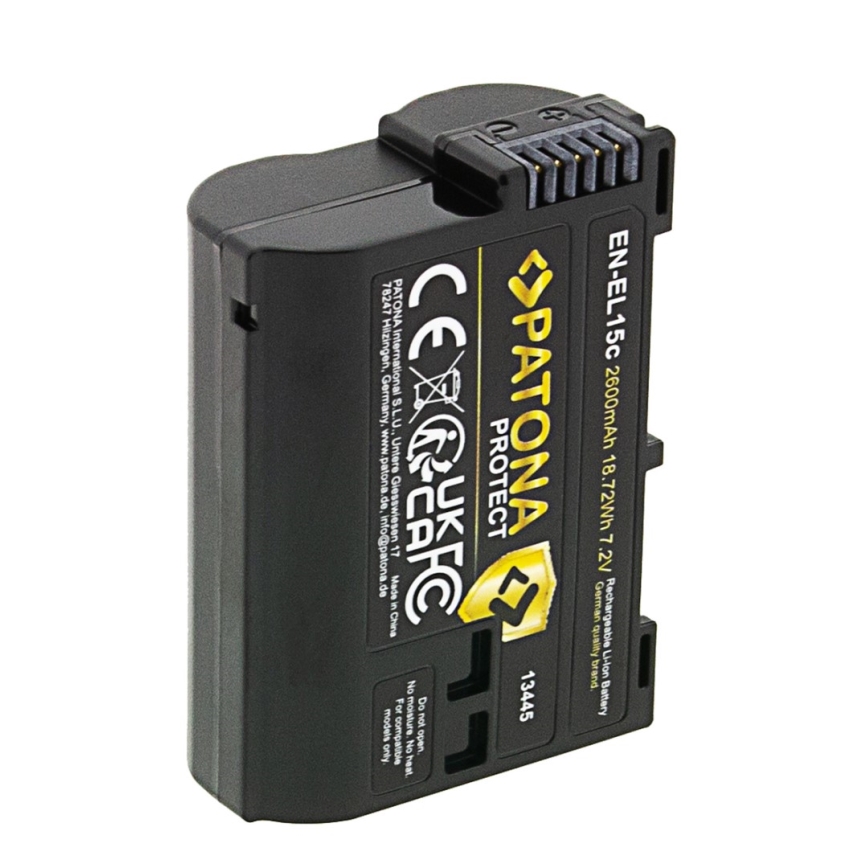 PATONA - Aku Nikon EN-EL15C 2600mAh Li-Ion Protect