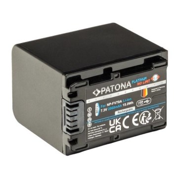 PATONA - Aku Sony NP-FV70A 2060mAh Li-Ion Platinum USB-C nabíjanie