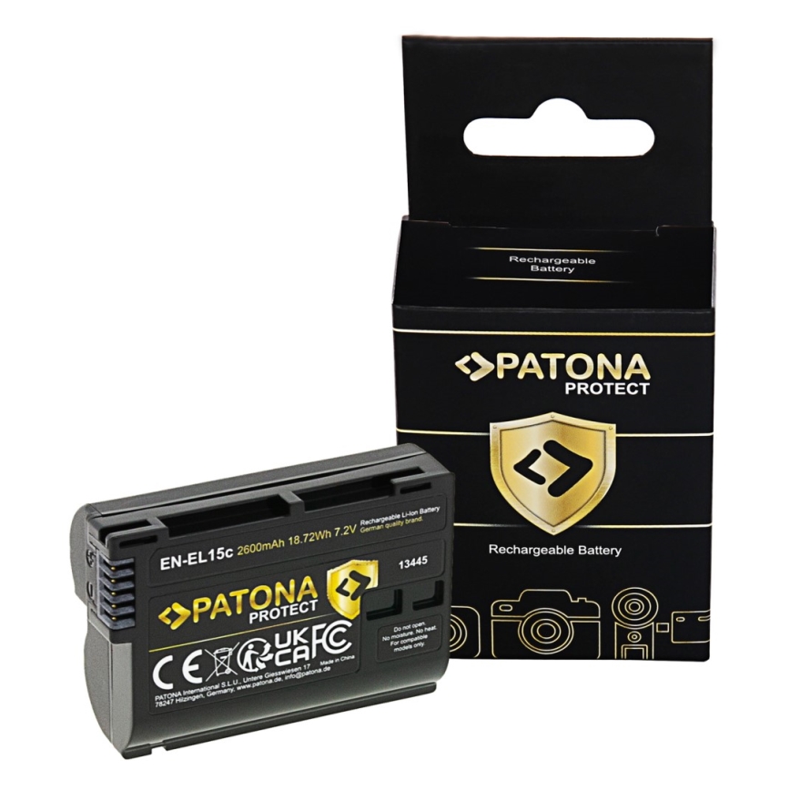 PATONA - Akumulátor Nikon EN-EL15C 2600mAh Li-Ion Protect