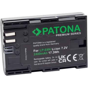 PATONA - Batéria Canon LP-E6N 2400mAh Li-Ion Premium 80D