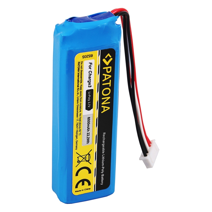 PATONA - Batéria JBL Charge 3 6000mAh 3,7V Li-Pol