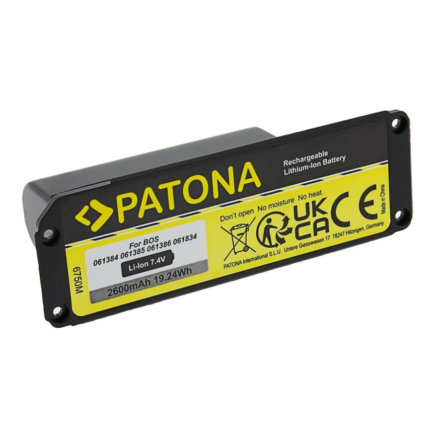 PATONA - Batéria pre BOSE Soundlink Mini 1 2600mAh 7,4V Li-lon + nářadí