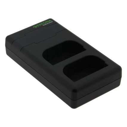 PATONA - Rýchlonabíjačka Dual Canon LP-E6 + kábel USB-C 0,6m