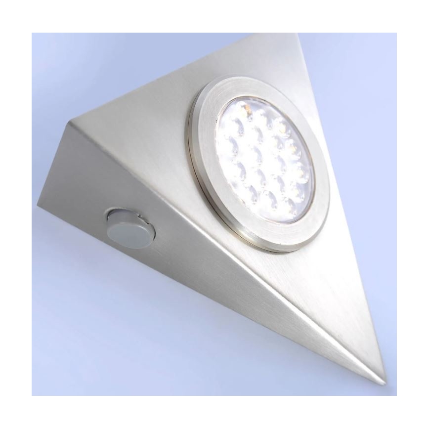 Paul Neuhaus 1119-55-3 - SADA 3x LED Osvetlenie nábytku so senzorom HELENA LED/2,5W/230V