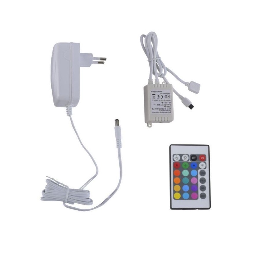 Paul Neuhaus 1205-70 - LED RGB Stmievateľný pásik TEANIA 10m LED/30W/12/230V + diaľkové ovládanie
