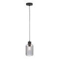 Paul Neuhaus 2006-25 - Luster na lanku BOLETUS 1xE27/10W/230V pr. 14 cm šedá