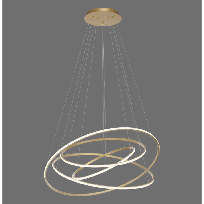 Paul Neuhaus 2124-60 - LED Stmievateľný luster na lanku TESSARA LED/97W/230V 2700-5000K + diaľkové ovládanie