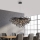 Paul Neuhaus 2192-18 - Závesný luster na lanku ICICLE 10xG9/40W/230V 50x100 cm čierna