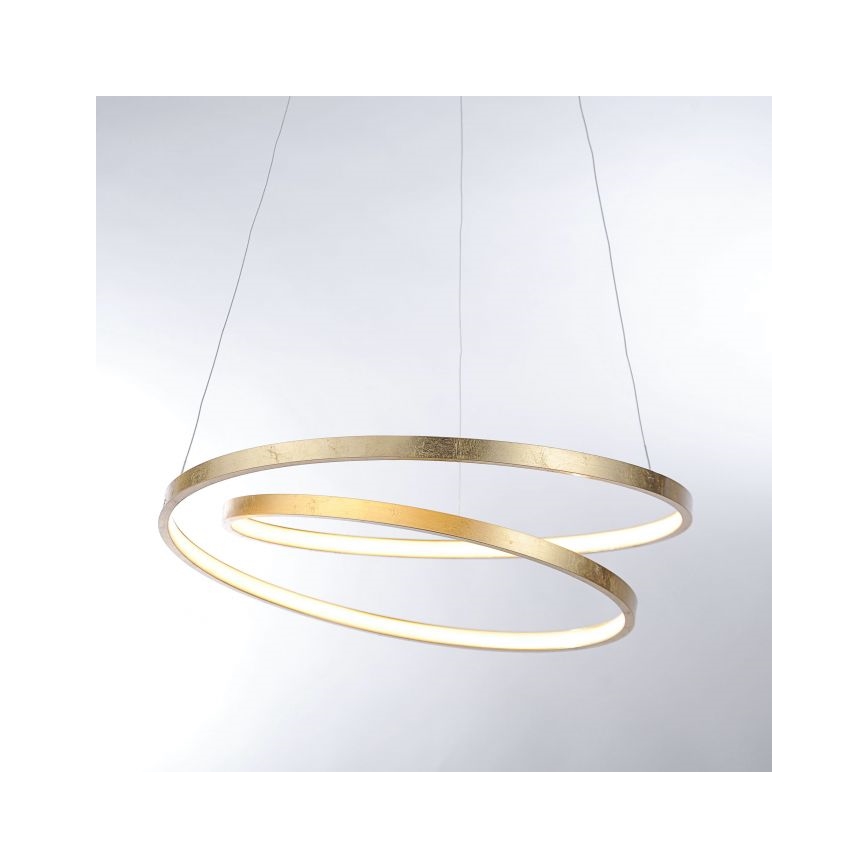 Paul Neuhaus 2472-12 - LED Stmievateľný luster na lanku ROMAN LED/30W/230V zlatá
