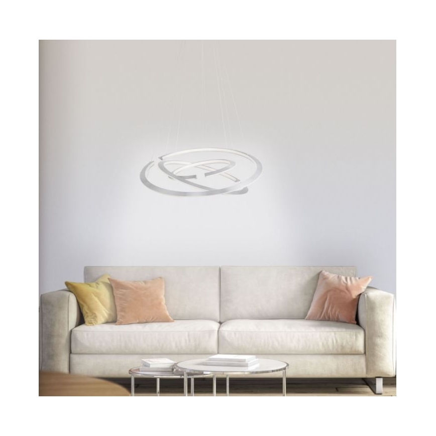 Paul Neuhaus 2493-55 - LED Stmievateľný luster na lanku ALESSA 3xLED/38W/230V + diaľkové ovládanie