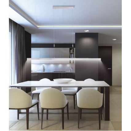 Paul Neuhaus 2568-95 - LED Stmievateľný luster na lanku ADRIANA LED/14W/230V 2700-5000K matný chróm