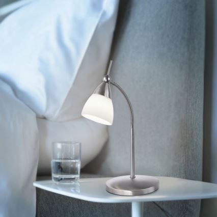 Paul Neuhaus 4001-55 - LED Stmievateľná dotyková stolná lampa PINO 1xG9/3W/230V matný chróm