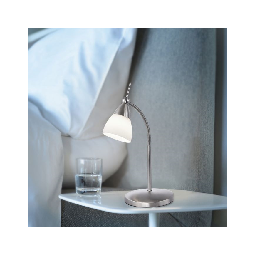 Paul Neuhaus 4001-55 - LED Stmievateľná dotyková stolná lampa PINO 1xG9/3W/230V matný chróm