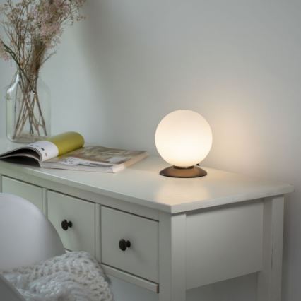Paul Neuhaus 4013-11 - LED Stmievateľná dotyková stolná lampa BUBBA 1xG9/3W/230V mosadz