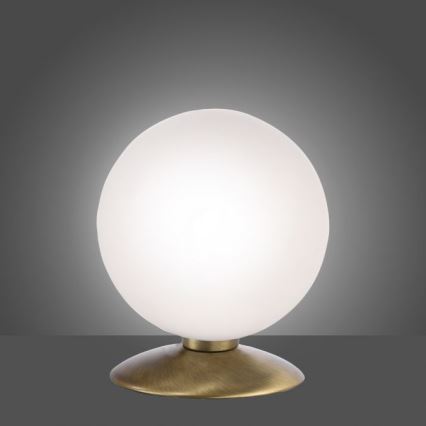 Paul Neuhaus 4013-11 - LED Stmievateľná dotyková stolná lampa BUBBA 1xG9/3W/230V mosadz