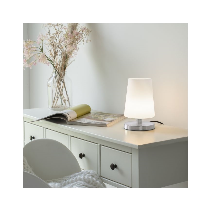 Paul Neuhaus 4146-55 - LED Stmievateľná dotyková stolná lampa SONJA 1xG9/3W/230V matný chróm