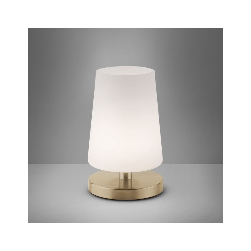 Paul Neuhaus 4146-60 - LED Stmievateľná dotyková stolná lampa SONJA 1xG9/3W/230V mosadz