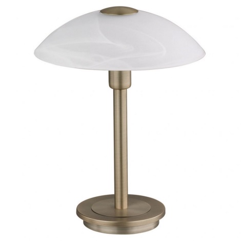 Paul Neuhaus 4235-11 - Stmievateľná stolná lampa ENOVA 1xG9/28W/230V mosadz