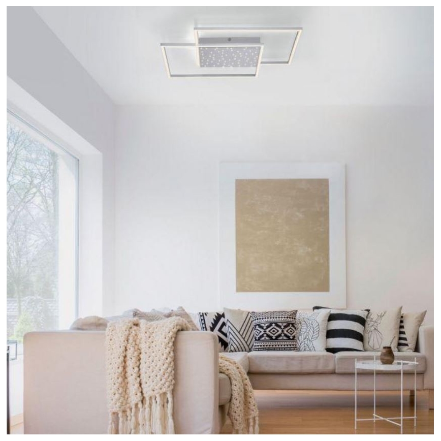 Paul Neuhaus 6024-55 - LED Stmievateľný prisadený luster  YUKI LED/49W/230V + diaľkové ovládanie