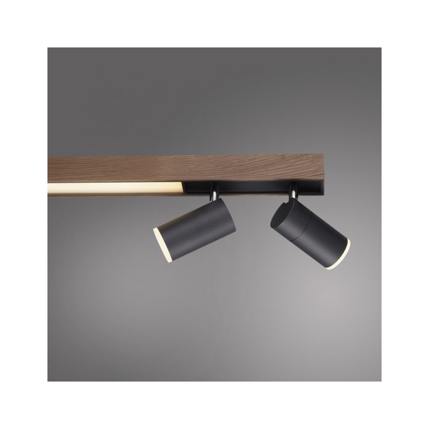 Paul Neuhaus 6121-79 - LED Stmievateľné bodové svietidlo PURE 4xLED/4W/230V + LED/9W 2700-5000K + diaľkové ovládanie
