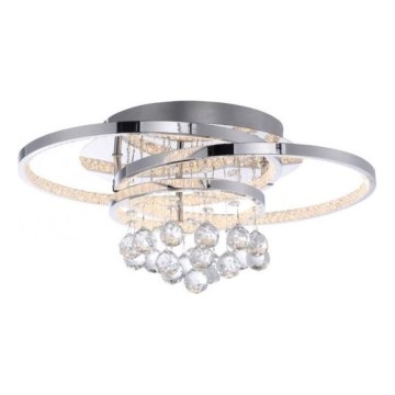 Paul Neuhaus 6267-17 - LED Stmievateľné stropné svietidlo ROTAZO LED/32W/230V pr. 45 cm lesklý chróm