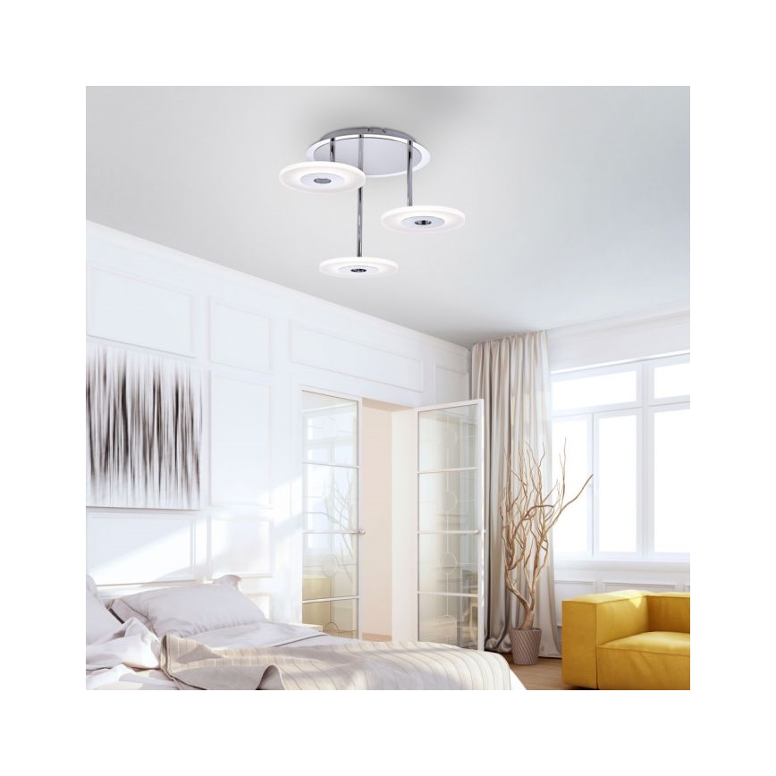 Paul Neuhaus 6446-55 - LED Stmievateľný prisadený luster ADALI 3xLED/13W/230V