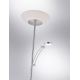 Paul Neuhaus 655-55 - LED Stmievateľná stojacia lampa ALFRED 1xLED/28W+1xLED/4W/230V chróm