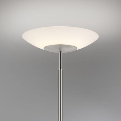 Paul Neuhaus 655-55 - LED Stmievateľná stojacia lampa ALFRED 1xLED/28W+1xLED/4W/230V lesklý chróm