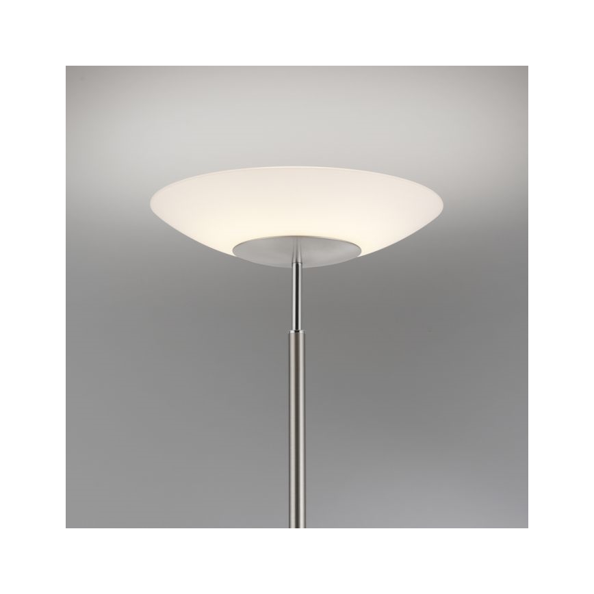 Paul Neuhaus 655-55 - LED Stmievateľná stojacia lampa ALFRED 1xLED/28W+1xLED/4W/230V lesklý chróm