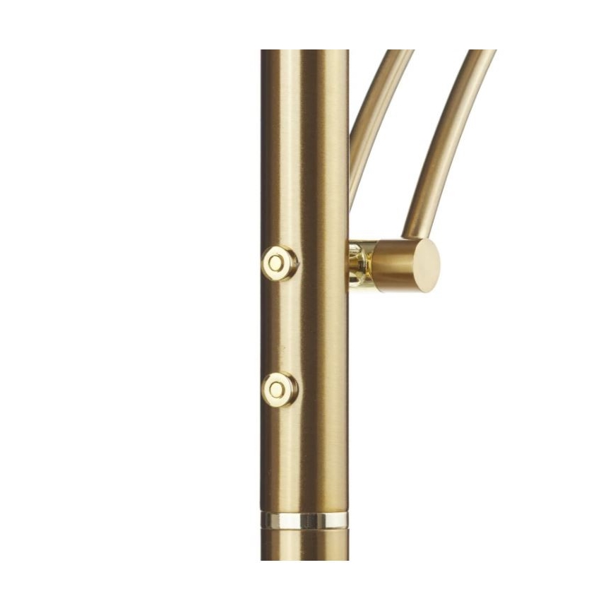 Paul Neuhaus 655-60 - stmievateľná LED stojacia lampa ALFRED LED/28W/230V+LED/4W/230V mosadz