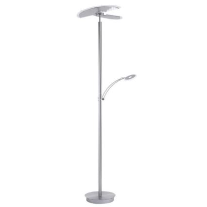 Paul Neuhaus 673-55 - LED Stmievateľná stojacia lampa ARTUR 2xLED/21W/230V+1xLED/6W lesklý chróm