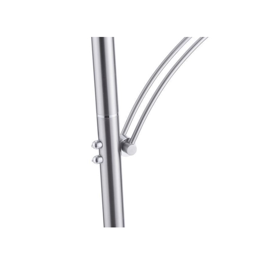 Paul Neuhaus 673-55 - LED Stmievateľná stojacia lampa ARTUR 2xLED/21W/230V+1xLED/6W lesklý chróm