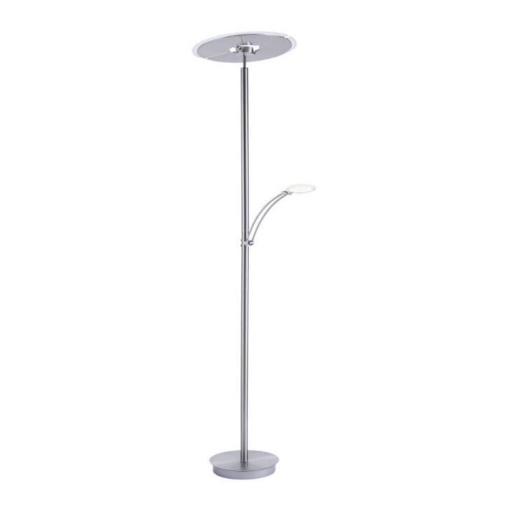 Paul Neuhaus 673-55 - LED Stmievateľná stojacia lampa ARTUR 2xLED/21W/230V+1xLED/6W lesklý chróm