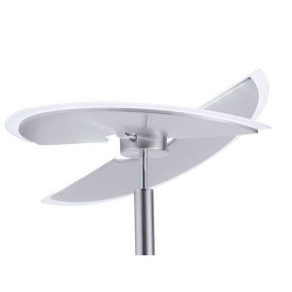 Paul Neuhaus 673-55 - LED stmievateľná stojacia lampa ARTUR 2xLED/21W/230V+LED/6W lesklý chróm
