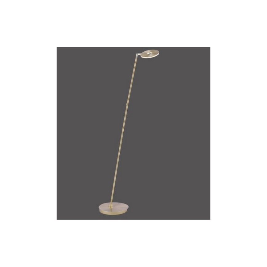 Paul Neuhaus 676-60 - LED Stmievateľná dotyková stojacia lampa MARTIN LED/13,5W/230V mosadz
