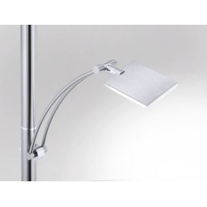 Paul Neuhaus 687-55 - LED Stmievateľná stojacia lampa ARTUR 2xLED/27W + 1xLED/6W