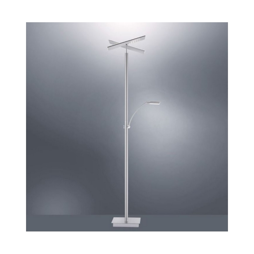 Paul Neuhaus 687-55 - LED Stmievateľná stojacia lampa ARTUR 2xLED/27W + 1xLED/6W