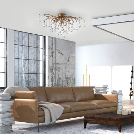 Paul Neuhaus 8090-11 - Prisadený luster ICICLE 4xG9/40W/230V