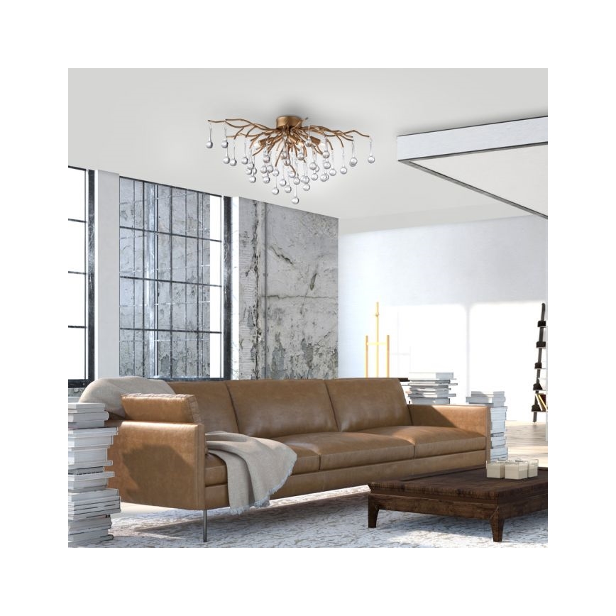 Paul Neuhaus 8090-11 - Prisadený luster ICICLE 4xG9/40W/230V